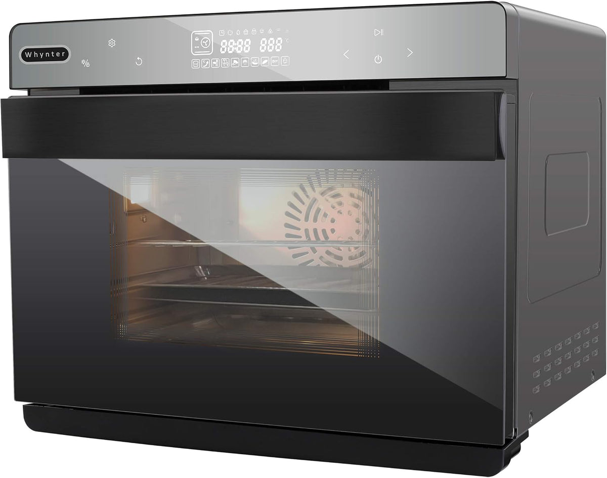 40 Quart Counter-Top Convection Steam Oven, Black Stainless Steel I223