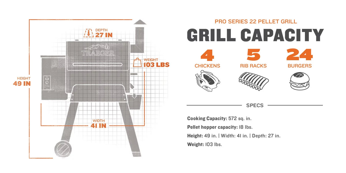 Bronze Wood Pellet Grill and Smoker O21338