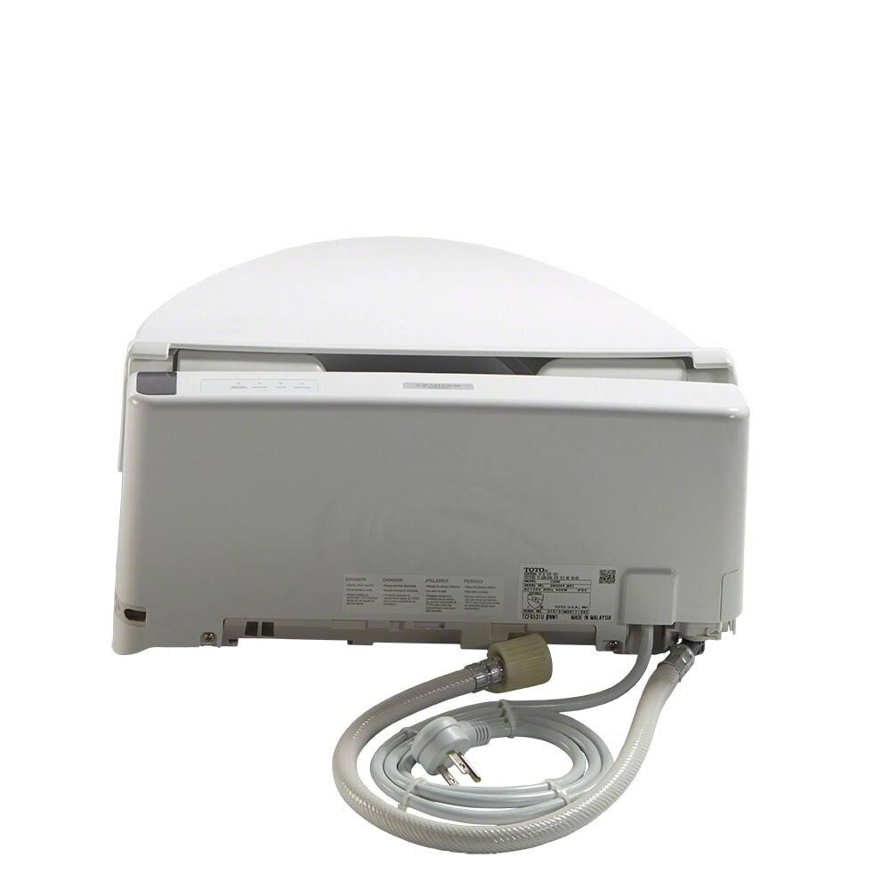 Cotton White Elongated Bidet Toilet Seat S3234
