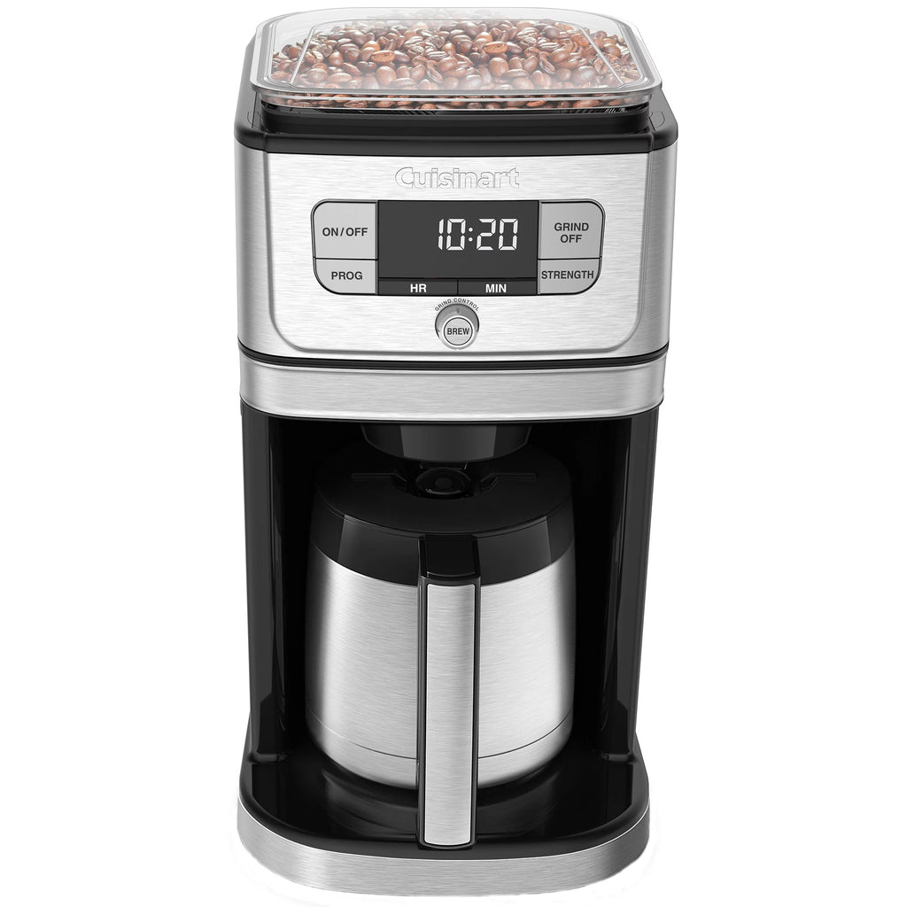 10 Cup Burr Coffeemaker, Silver P216