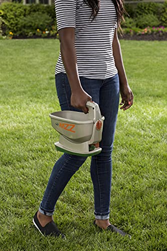Handheld Spreader Holds up to 2,500 sq. ft., Brown I9050