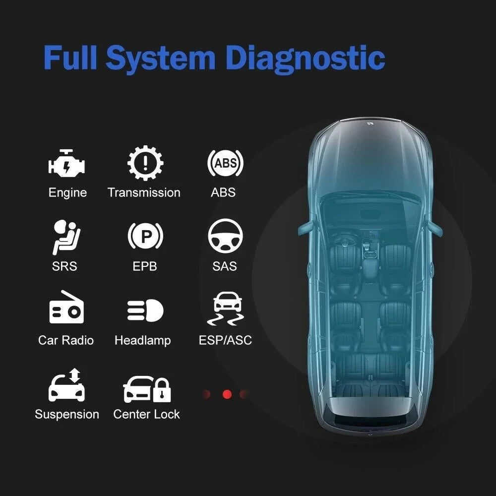 OBD2 Car Diagnostic Scanner Full System Code Reader Z952