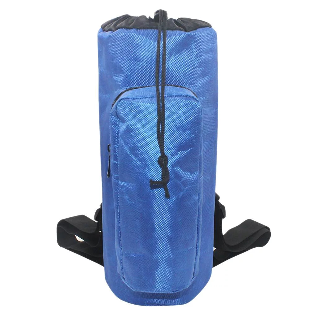 Oxygen Cylinder Tank Holder Backpack Sleeve Bag With Adjustable Shoulder Strap And Side Pockets Y83035
