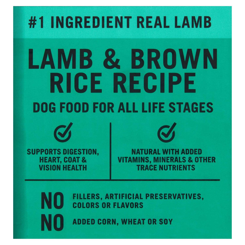 Lamb & Brown Rice Recipe Dry Dog Food L48763
