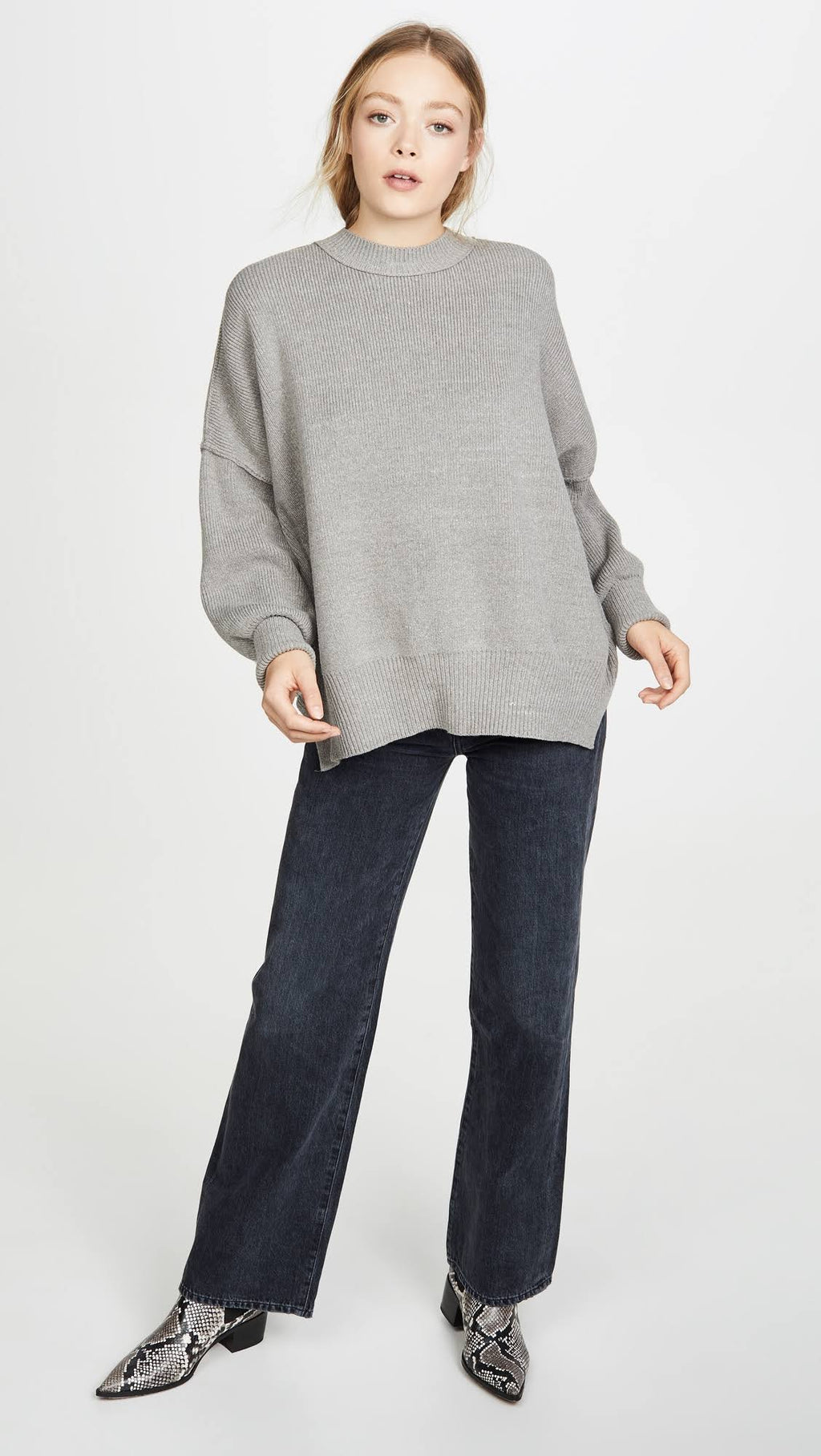 Heather Grey Tunic U6596