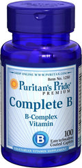 Vitamin B Complex 100 Caplets J1939