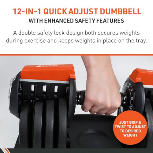 40 Pound Adjustable Dumbbells S505978