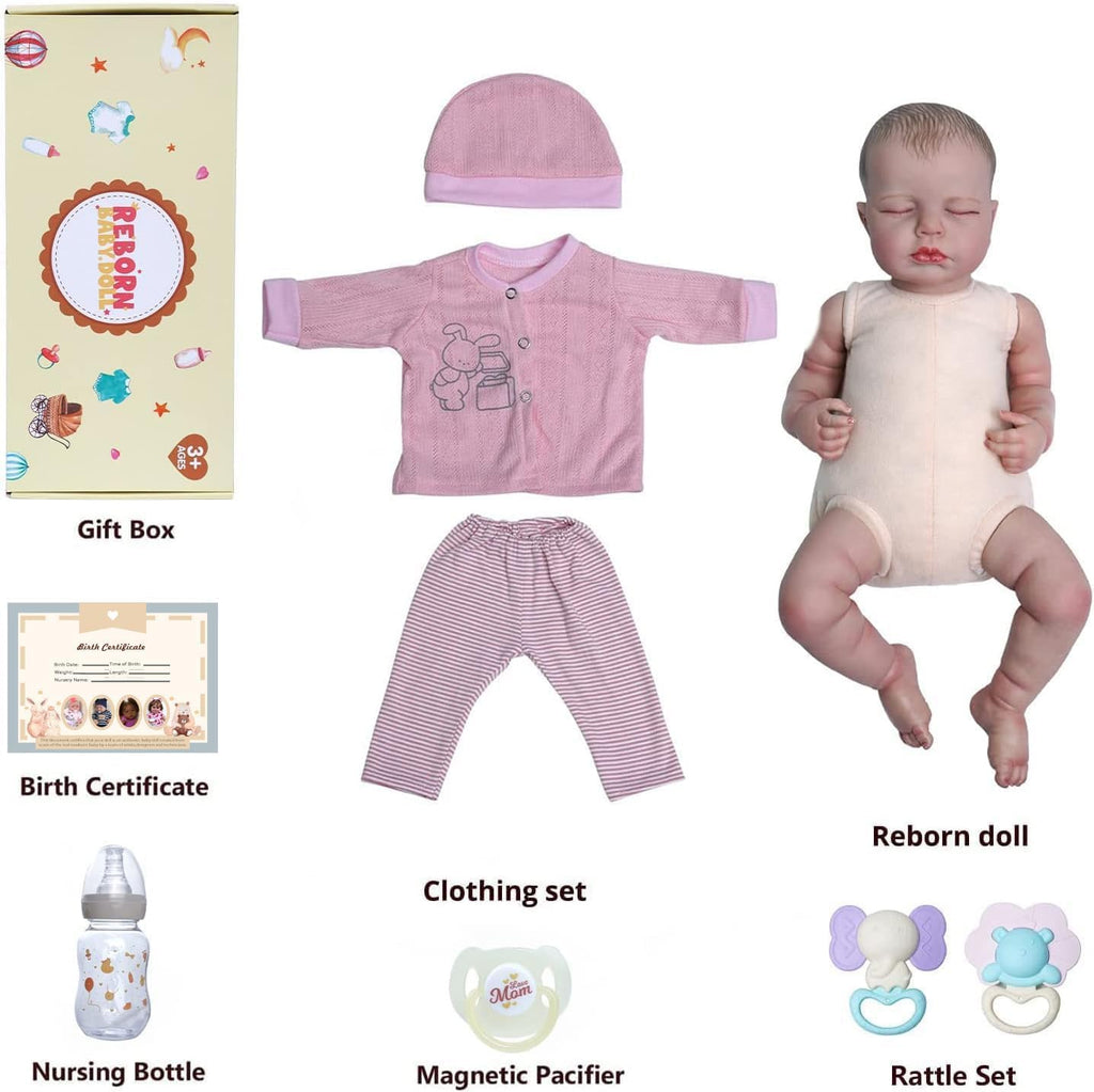 18 Inch Soft Body Realistic Reborn Baby Doll I748633