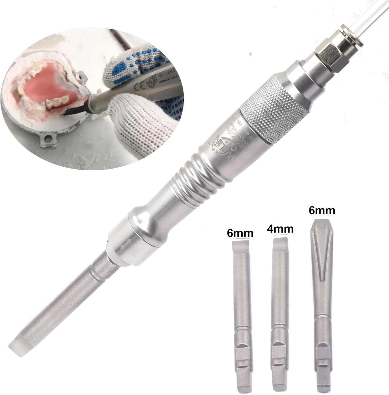 3pcs Pneumatic Scaler Chisel Set D5496