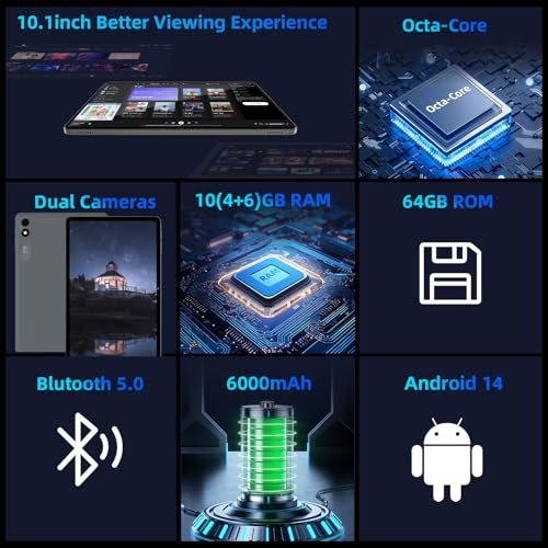 10 inch Octa Core Tablet with 1280x800 HD IPS Display B247