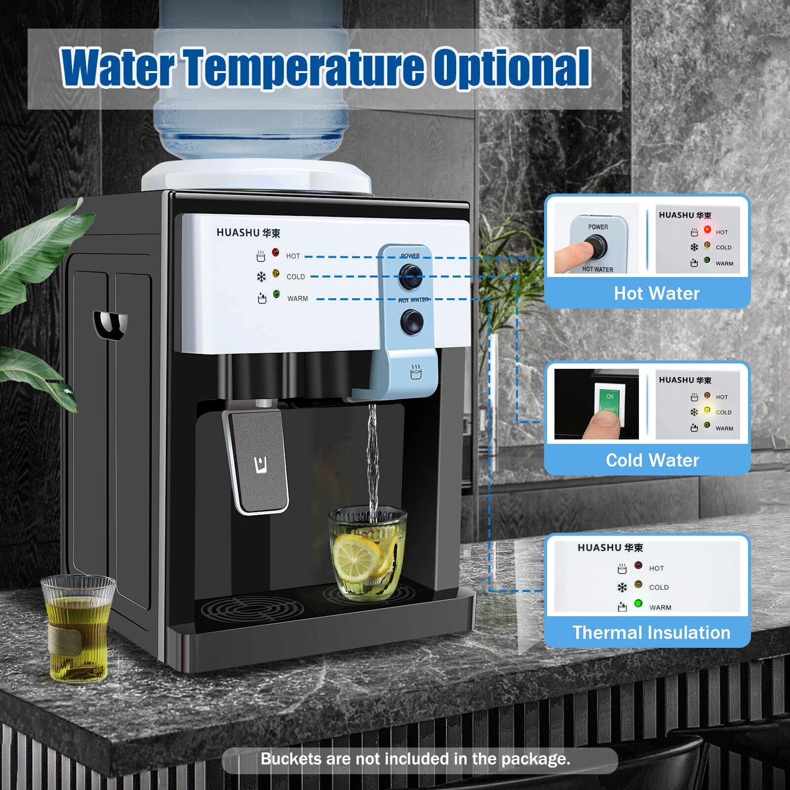 Desktop Electric Hot Cold Water Dispenser Q727846