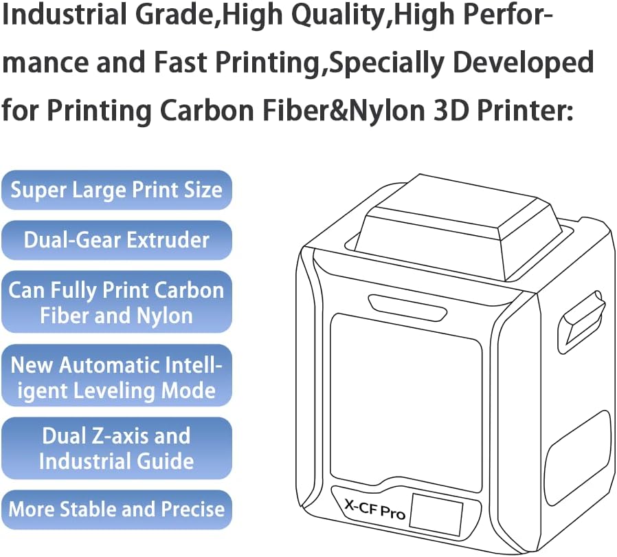 Industrial Grade 3D Printer with Automatic Leveling A49406