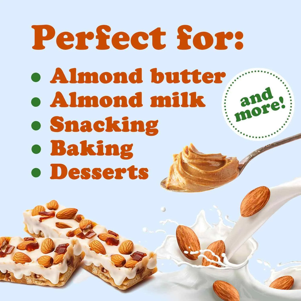 Organic Raw Almonds, 3 Pounds H4956