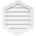 18x22W x 40x22H PVC Gable Vent M1213