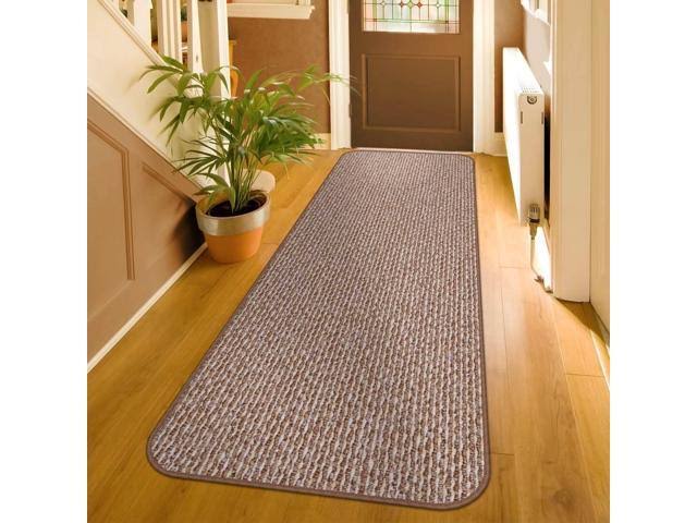 Skid-Resistant Carpet Runner, Praline Brown, 14 ft. x 36 in. G423