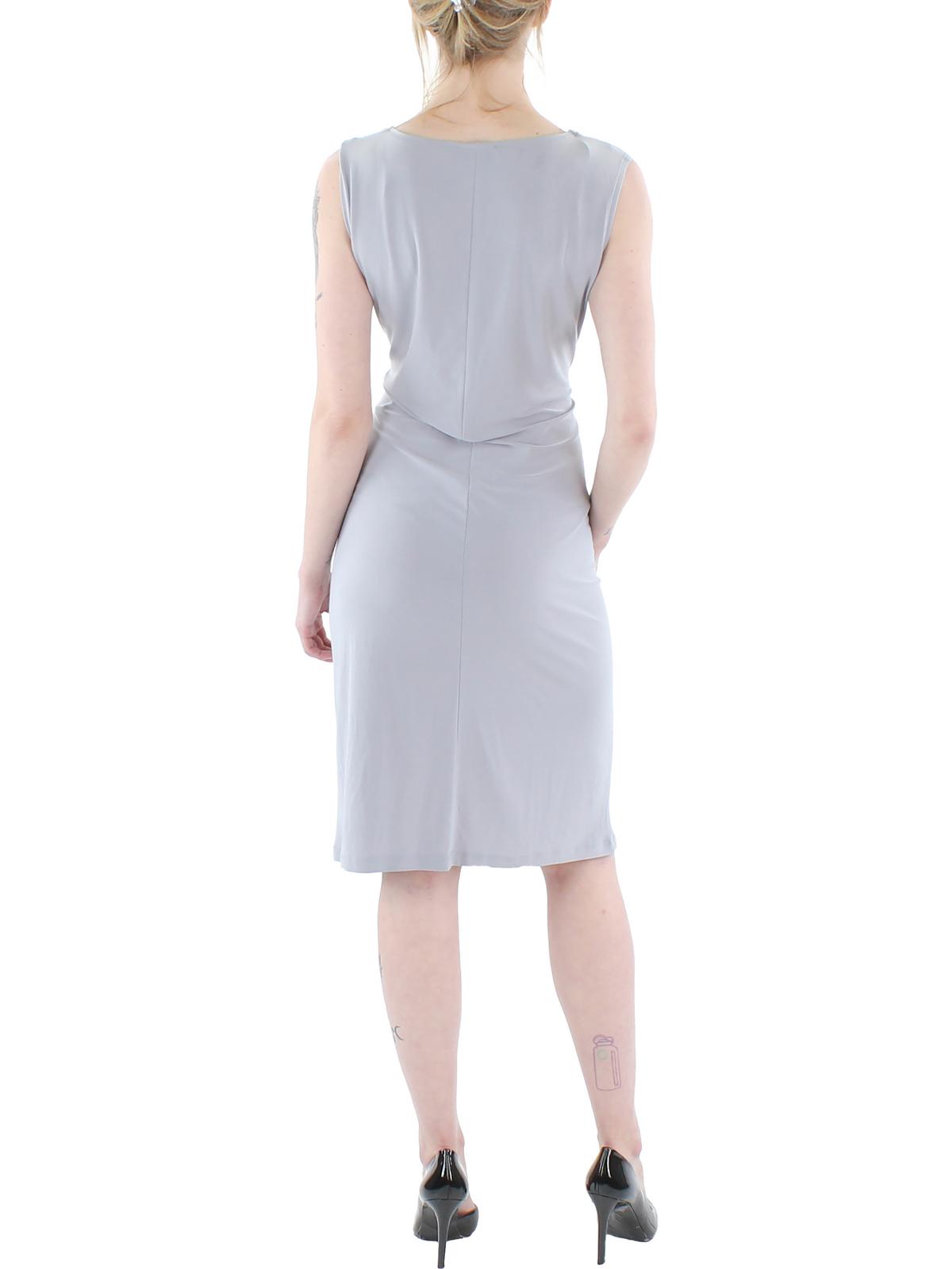 Knit Sleeveless Sheath Dress K6090