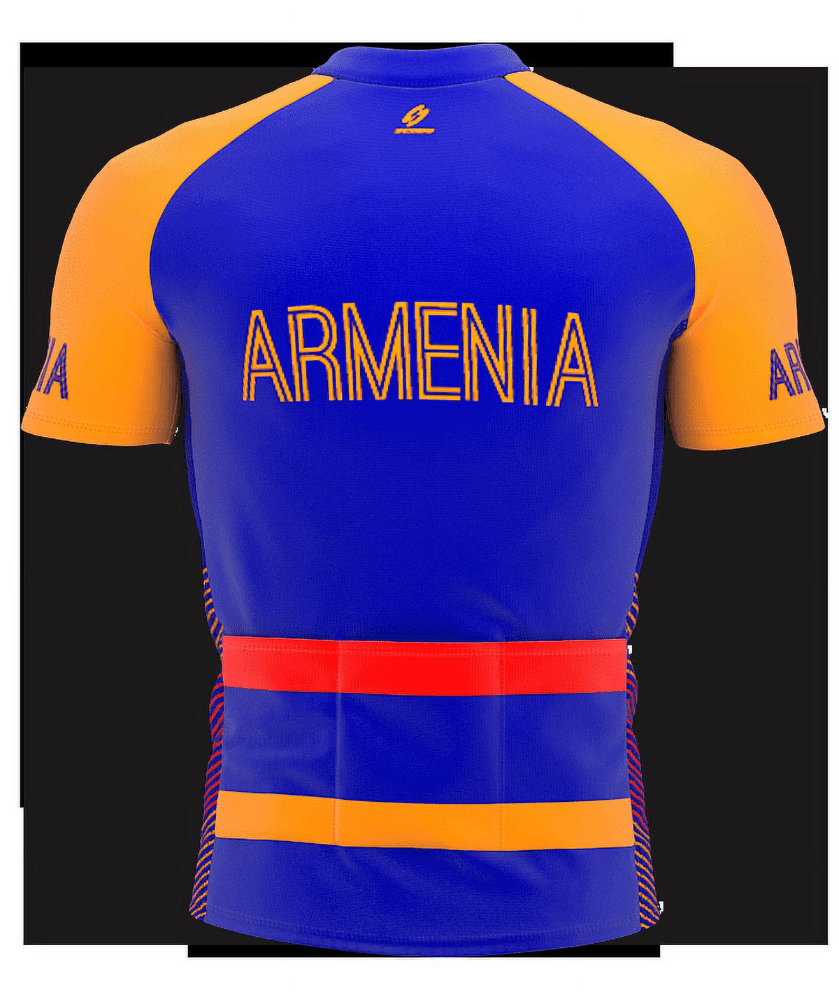 Armenia Full Zipper Bike Short Sleeve Cycling Jersey for Women - Size XS A302624