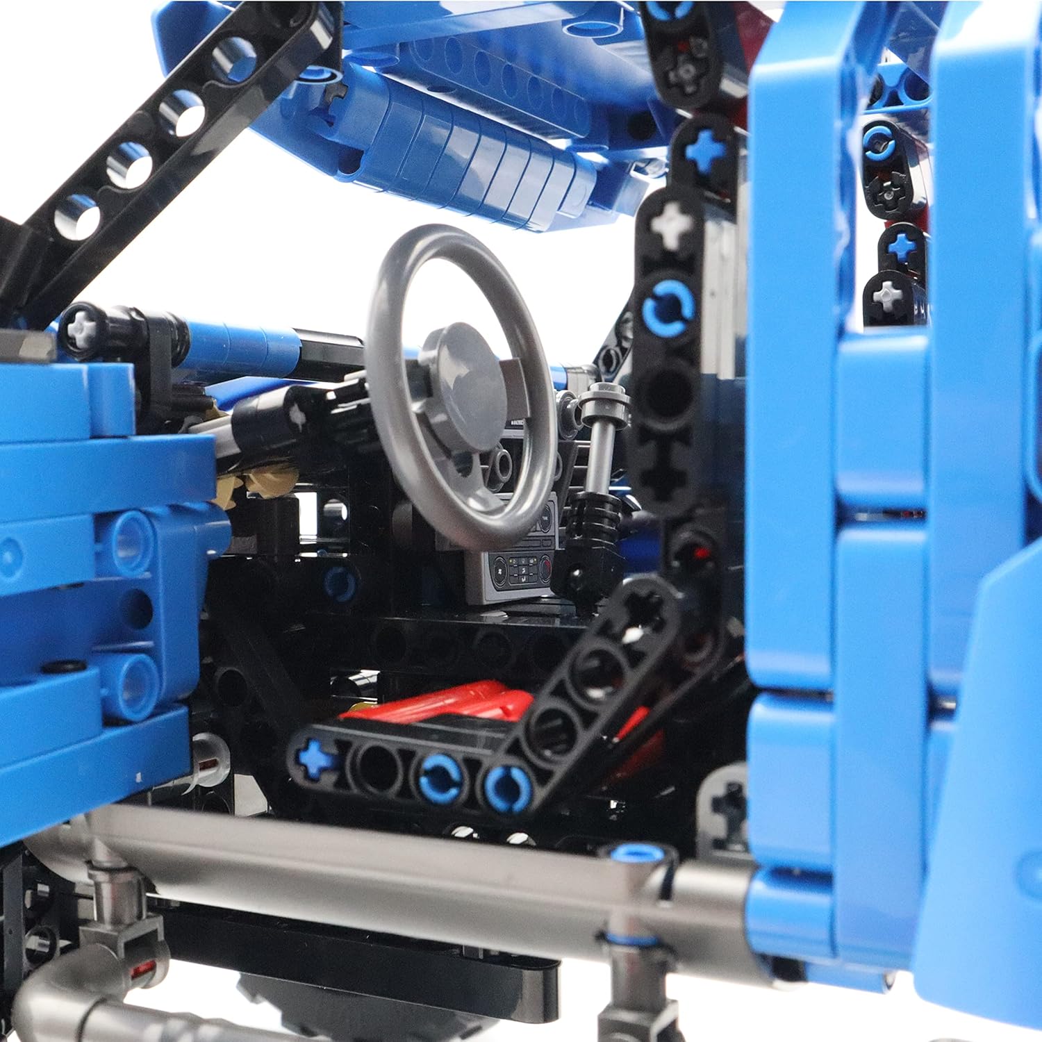 Blue Racing Car Off-Road Vehicle Building Blocks Kit Toy (1630PCS) S993016