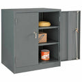 Assembled Counter Height Cabinet, 36x24x42, Gray U57614