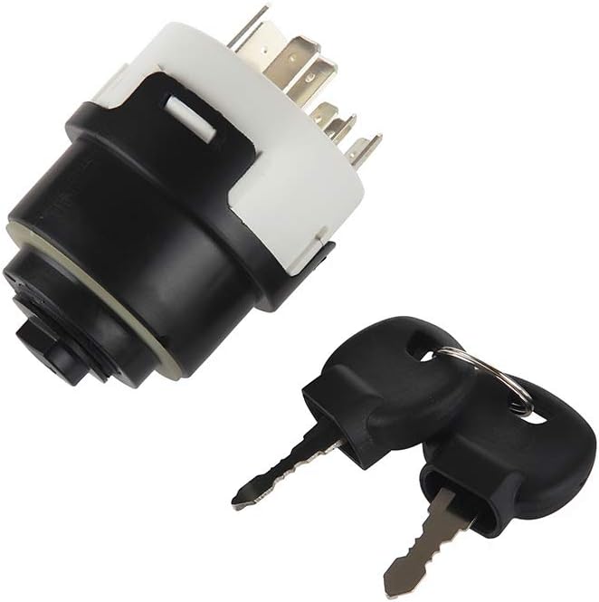 JCB Ignition Switch with 4 Position 9 Terminal 2 Keys C914