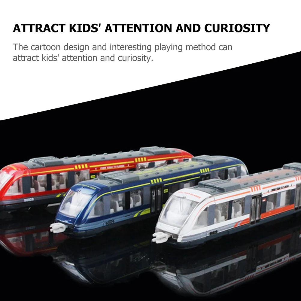 3pcs Simulation Electric Train Toy D80806