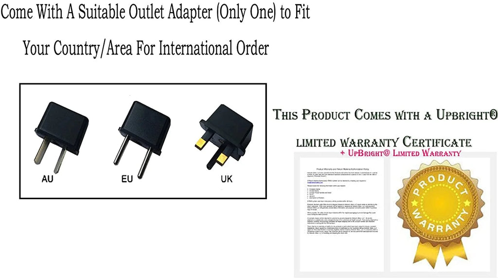 Stationary Bicycle Power Supply Cord Cable Charger Z33949