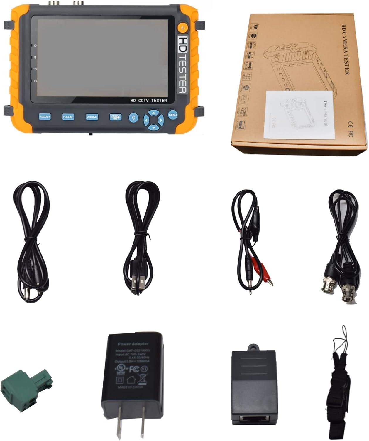 5 Inch Portable CCTV Monitor Tester H1833