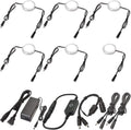 Under Cabinet LED Lighting Kit, Touch Dimmable, 12 Lights, Warm White M453
