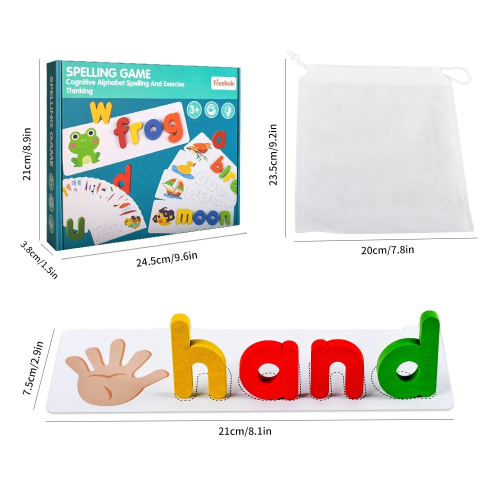 Toddlers Preschool Learning Toys Alphabet Spell Educational Game Toy R269278
