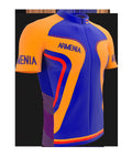 Armenia Full Zipper Bike Short Sleeve Cycling Jersey for Women - Size XS A302624
