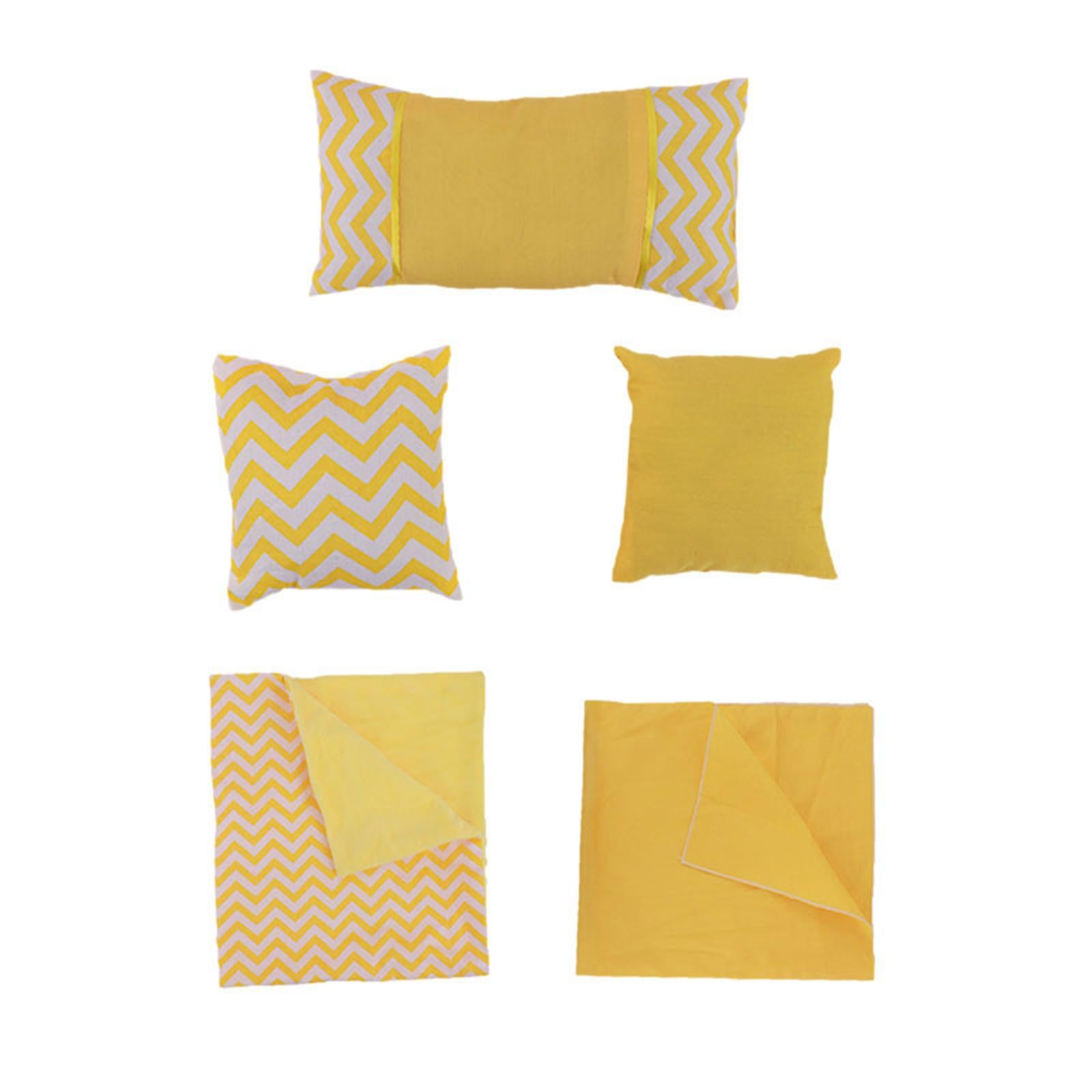 Yellow 18 inch Doll Bedding Set L384185
