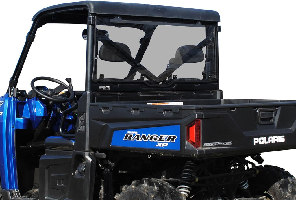 Rear Windshield for Polaris Ranger 900 Crew, 1/4 Thick Light Tint Polycarbonate M117446