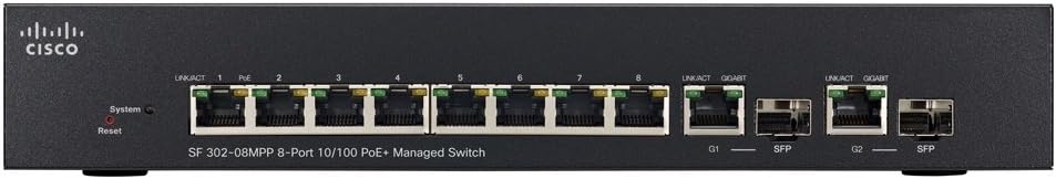8 Ports Managed Desktop Rack-Mountable Switch Z470435