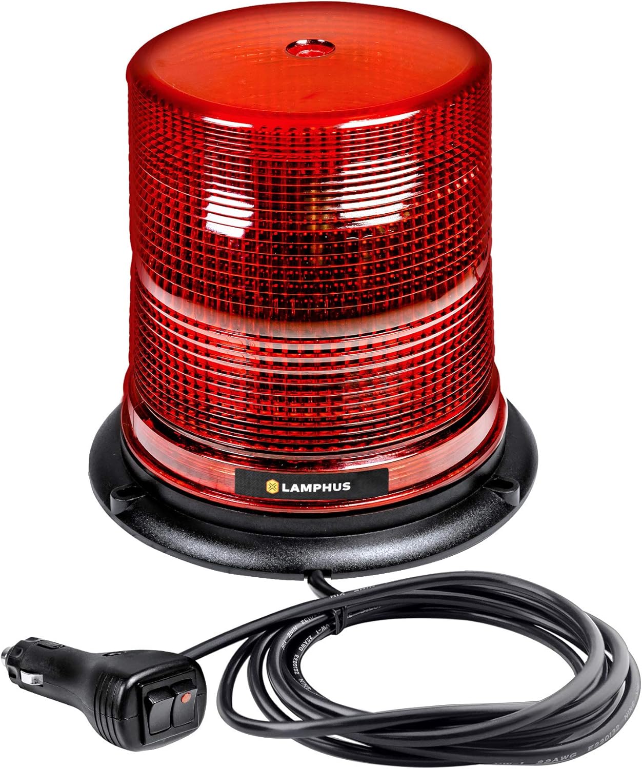 5" 12W Blue LED Beacon Warning Strobe Light, Pack of 2 K164