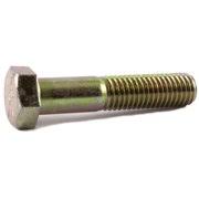 7/16-14 x 4 Grade 8 Hex Cap Screw Yellow Zinc Plated (200) O162045