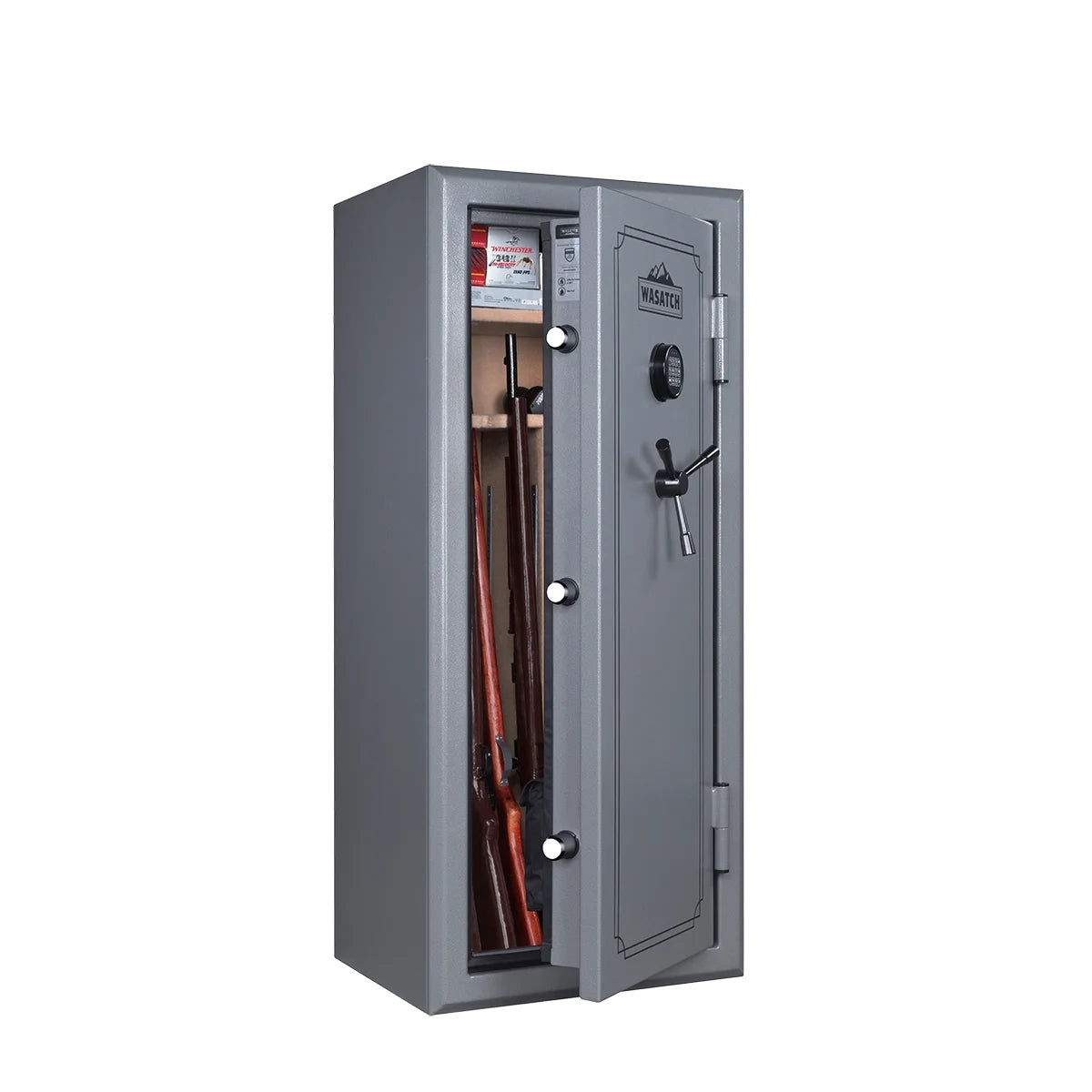 24 Gun Fire and Water Safe with Electronic Lock, Pebble Gray I537