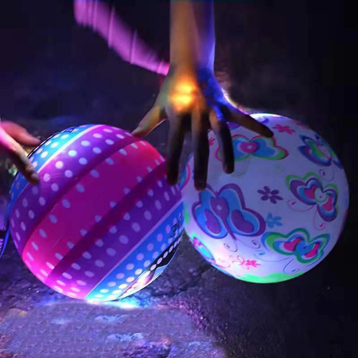 Inflatable LED Kick Ball Toy W185