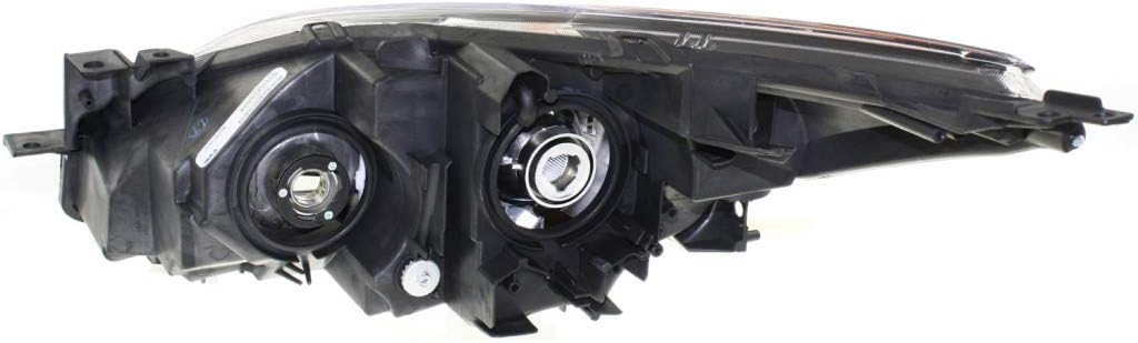 Mazda 3 Headlight Assembly 2010 2011 Pair Halogen T8792