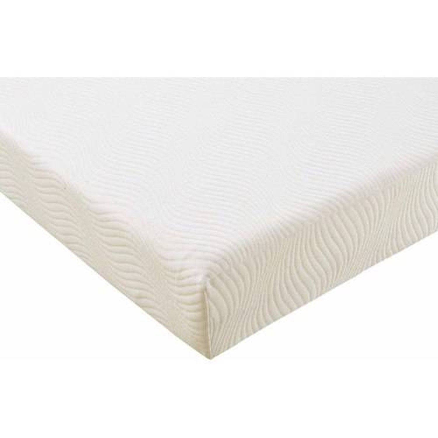 Twin White 6 inch Memory Foam Mattress S2873