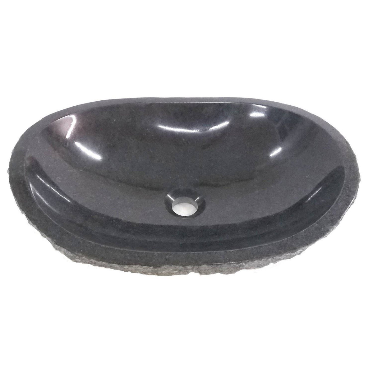 Dark Granite Canoe Sink O66047