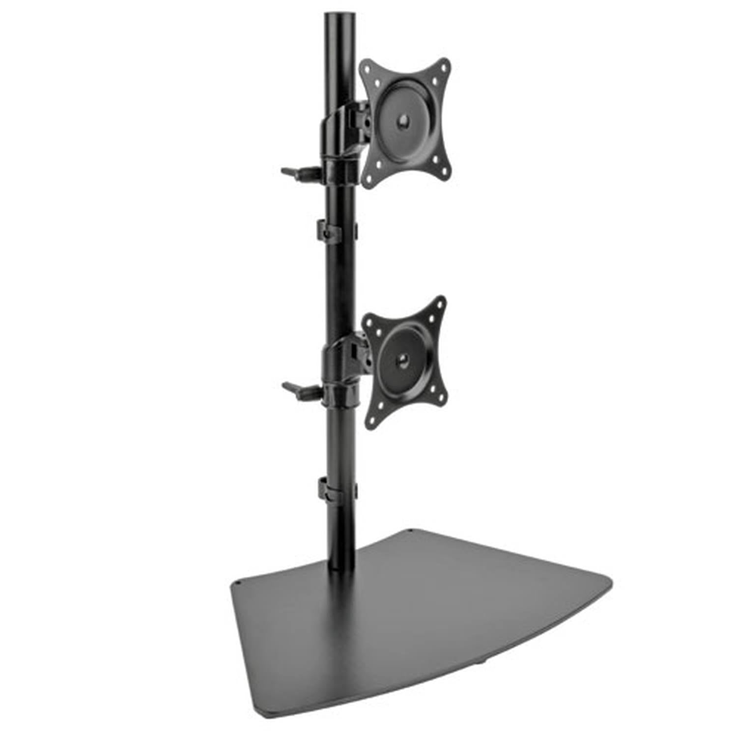 Dual Vertical Desk Mount Monitor Stand S3450
