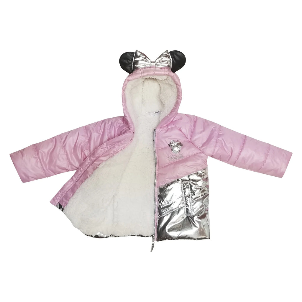 Minnie Mouse Toddler Girls Puffer Jacket Q715889