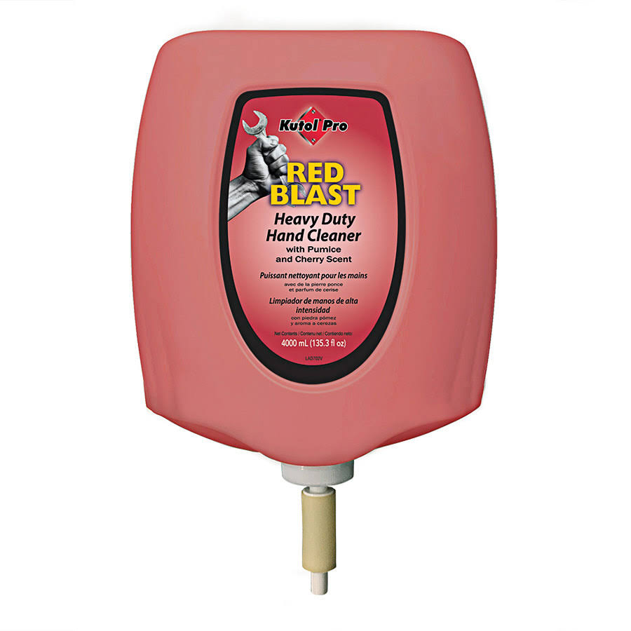 Red Blast Cherry Scented Heavy-Duty Hand Cleaner with Pumice 4000 ml S661670