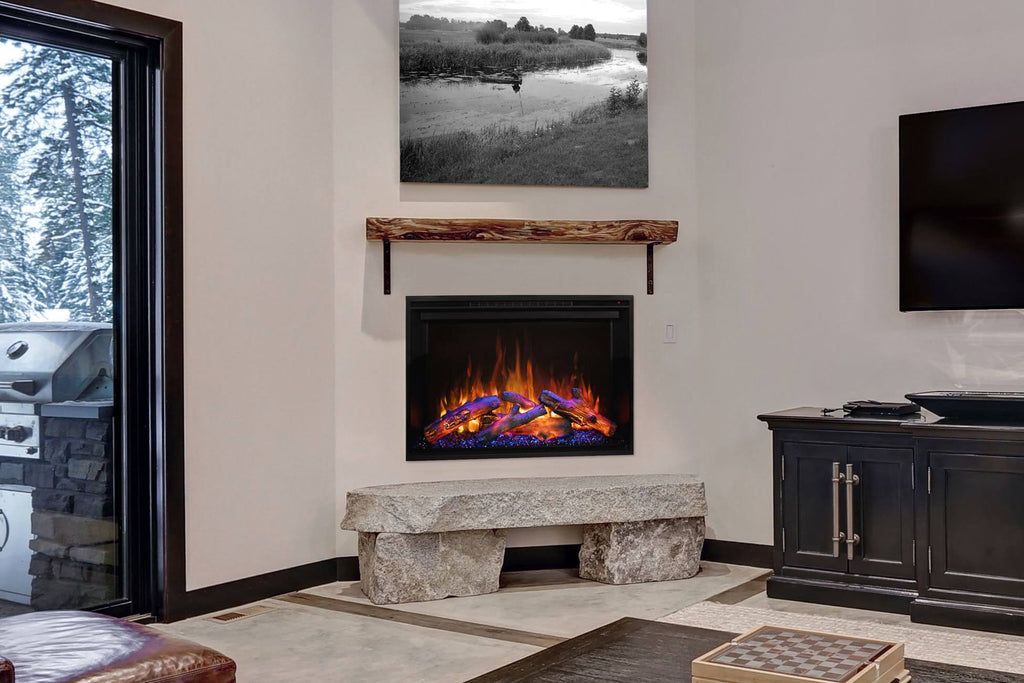 30 inch Built in Electric Fireplace Insert B611795