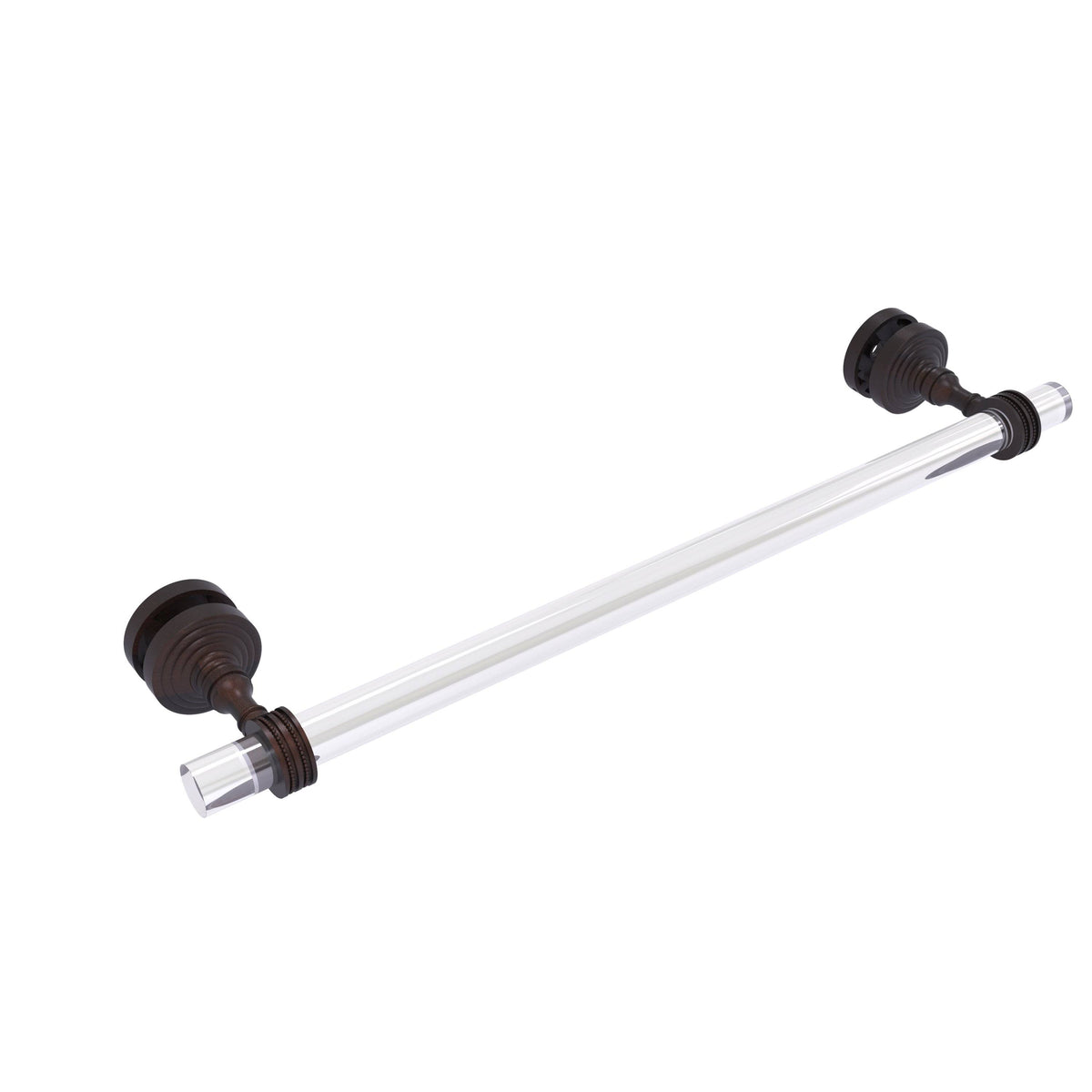 Venetian Bronze 18 inch Shower Door Towel Bar B811