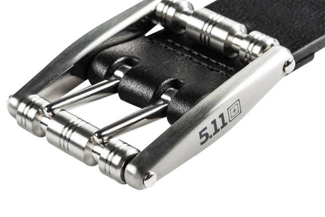 Black Leather Belt B7010