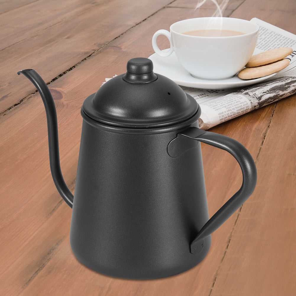 900ml Stainless Steel Black Coffee Pot D525928