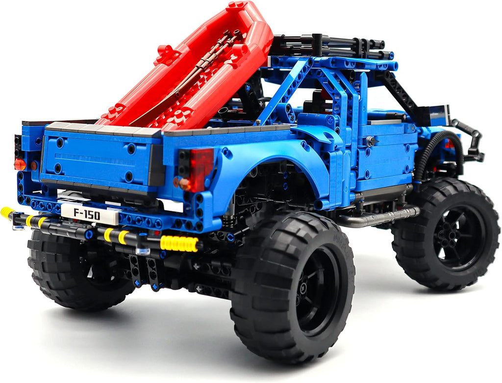 Blue Racing Car Off-Road Vehicle Building Blocks Kit Toy (1630PCS) S993016