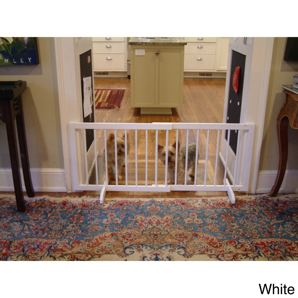 White Step Over Pet Gate S765124