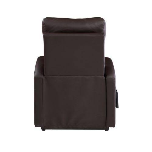 Beige PU Power Lift Recliner A32220